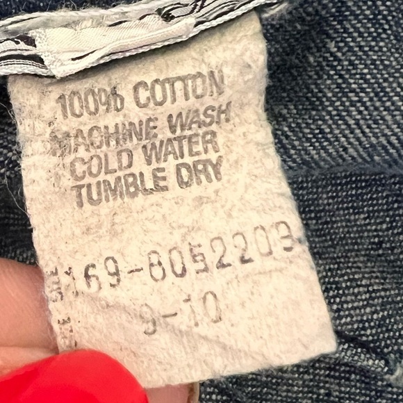 Vintage Y2K Acid Washed Denim Midi Skirt Bleached Western Boho Festival - Picture 7 of 7